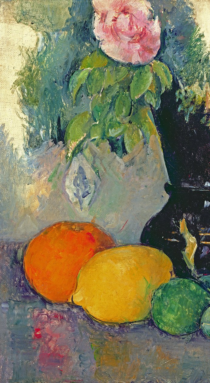 Blomster og frukter, ca. 1880 (se også 287552) av Paul Cézanne