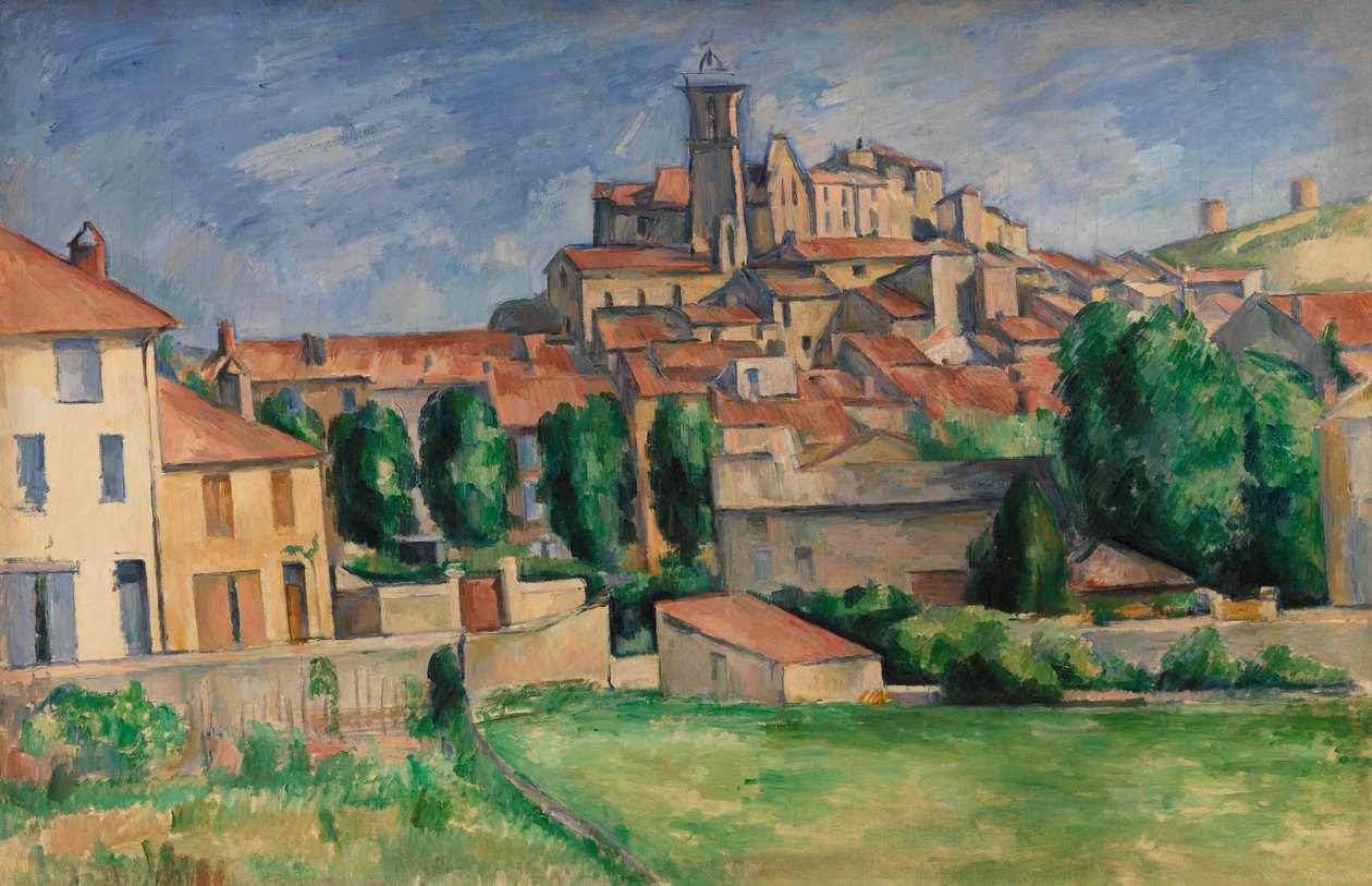Gardanne (Horisontal View) ca. 1885 av Paul Cézanne