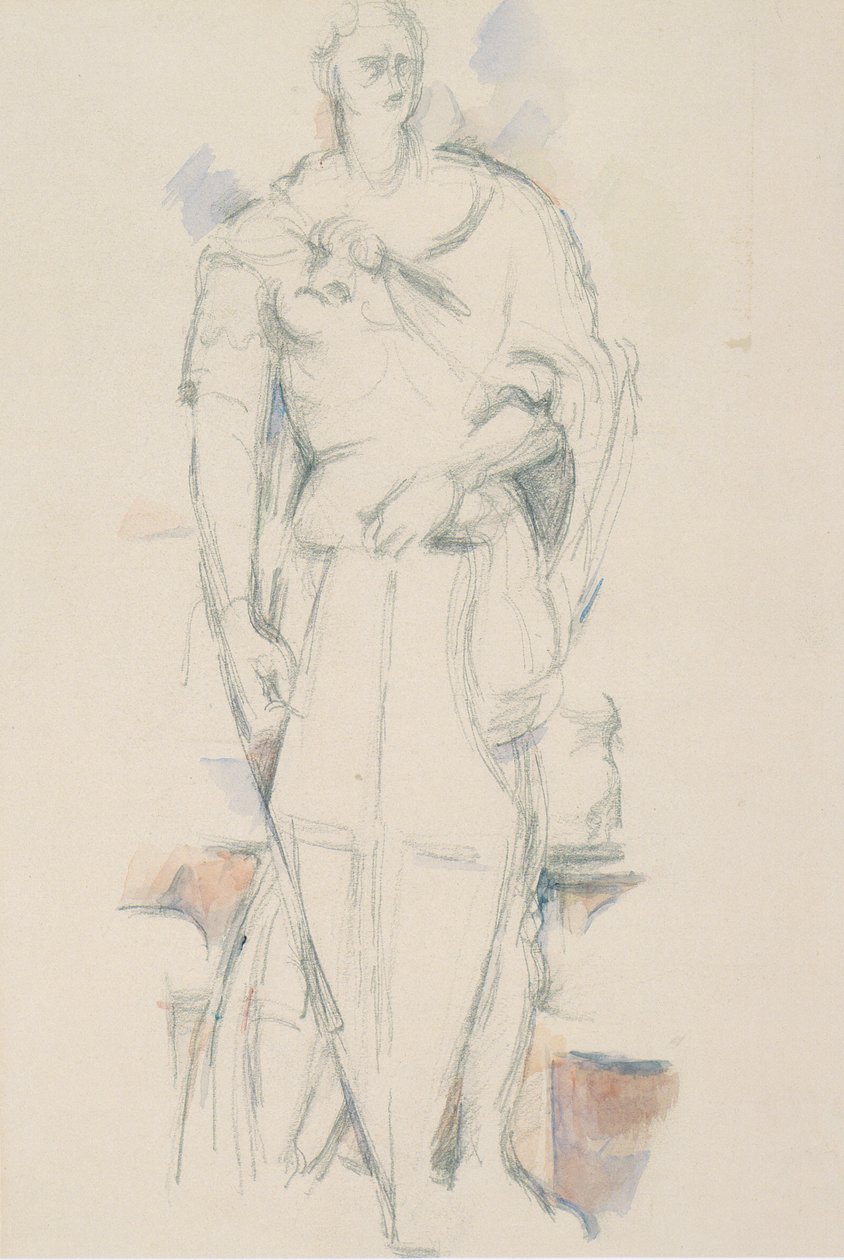 St. George etter Donatello av Paul Cézanne