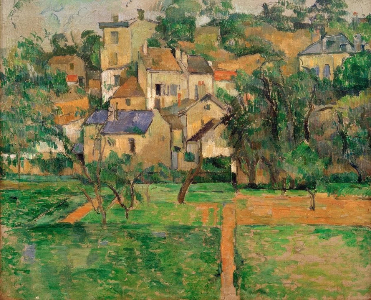 Eremitasjen, Pontoise av Paul Cézanne