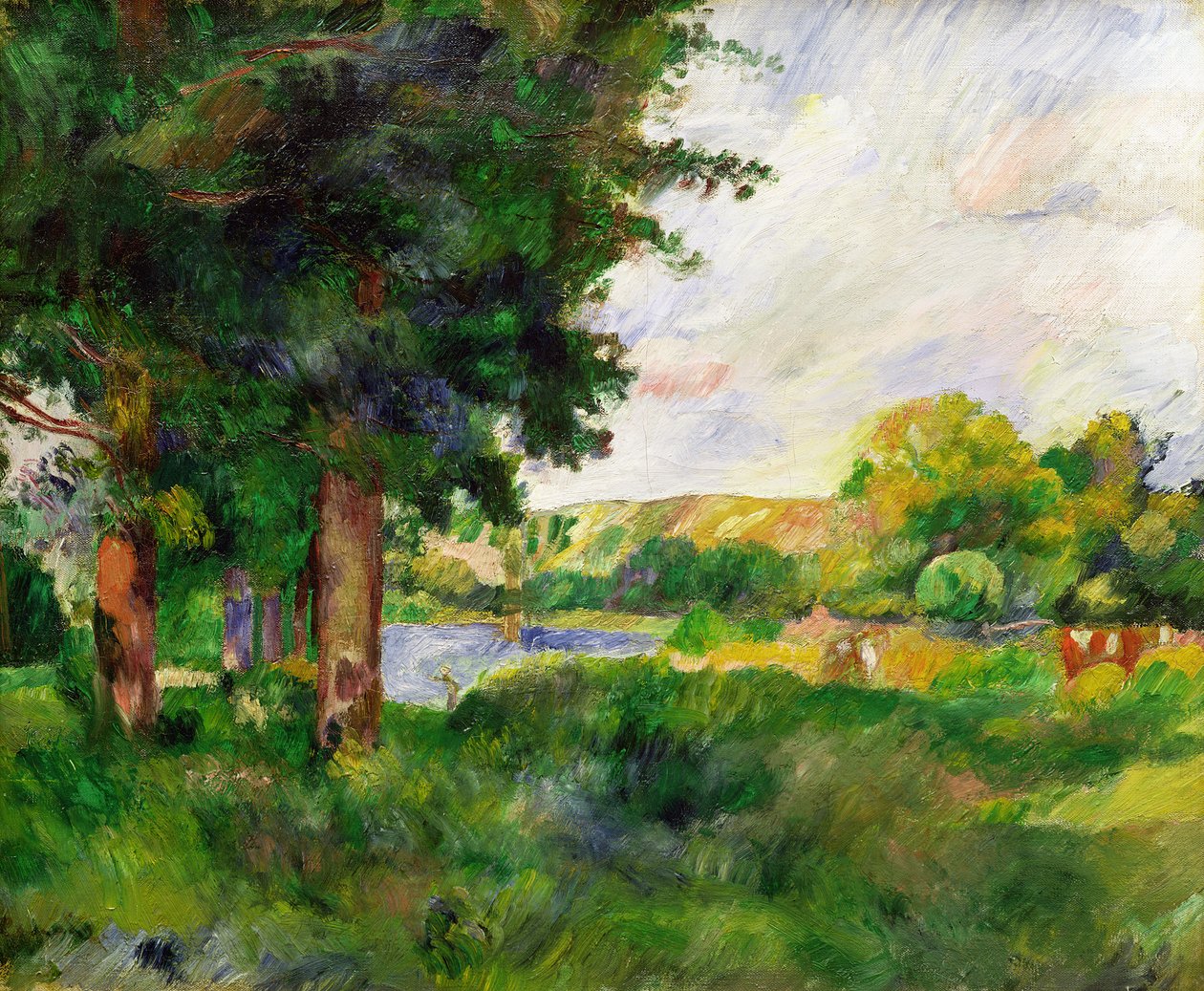Landskap av Paul Cézanne