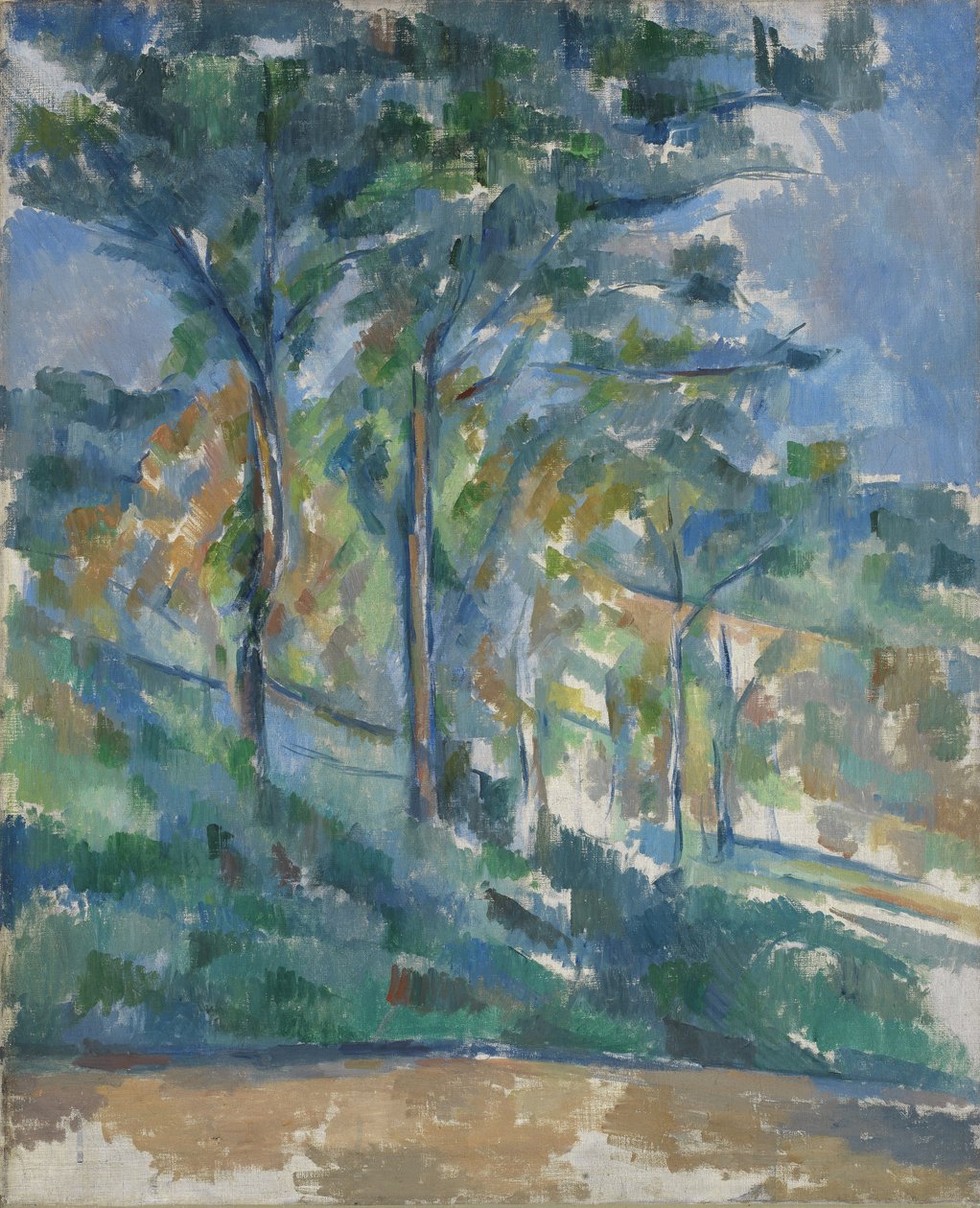 Landskap, ca.1900 av Paul Cézanne