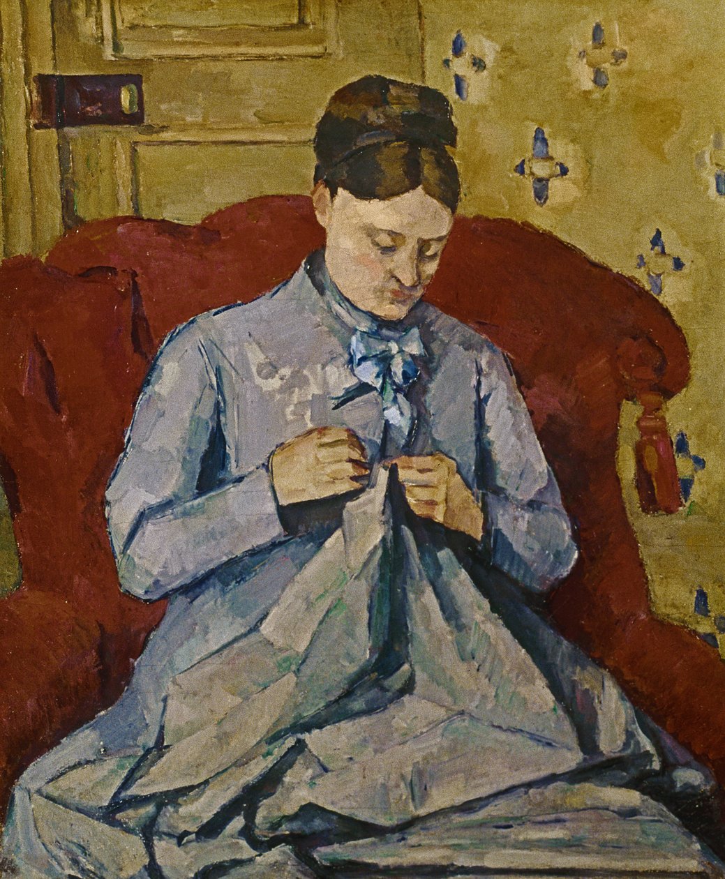 Madame Cezanne syr av Paul Cézanne