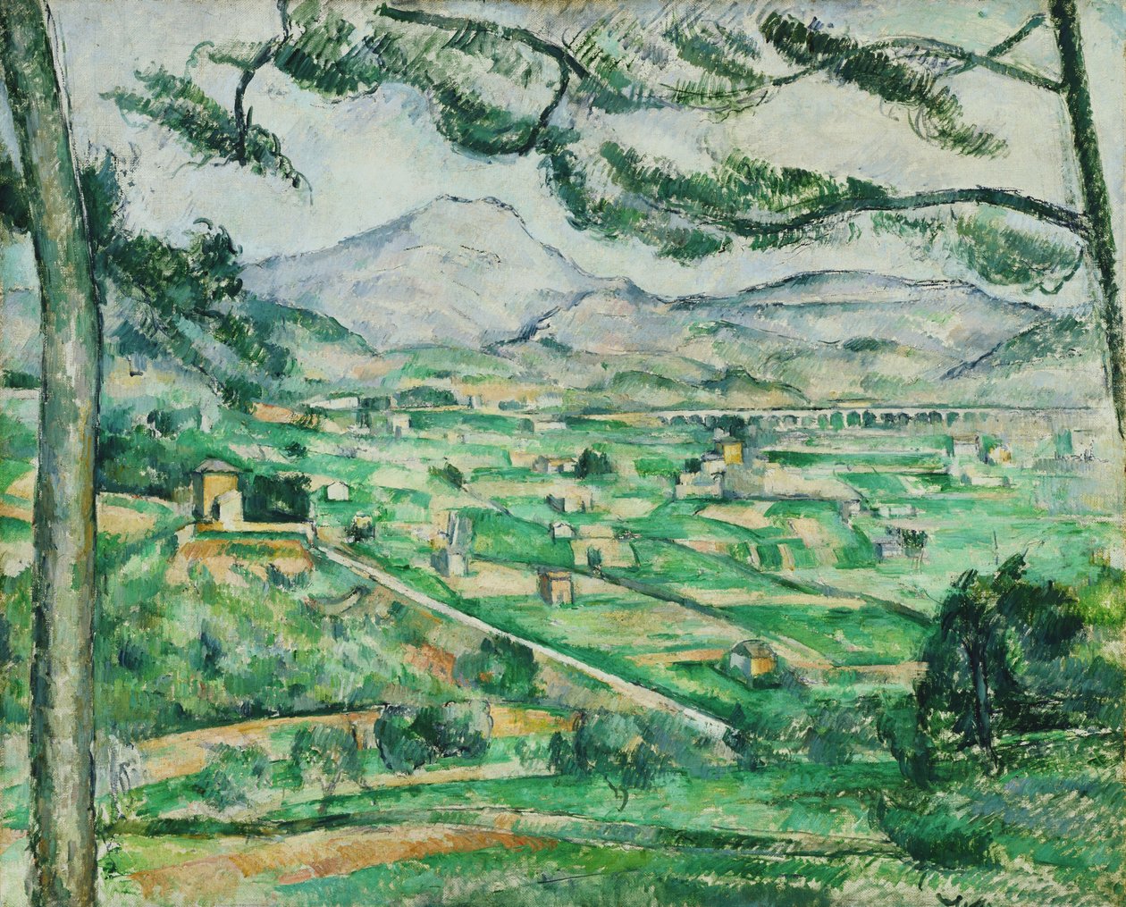 Mont Sainte-Victoire av Paul Cézanne