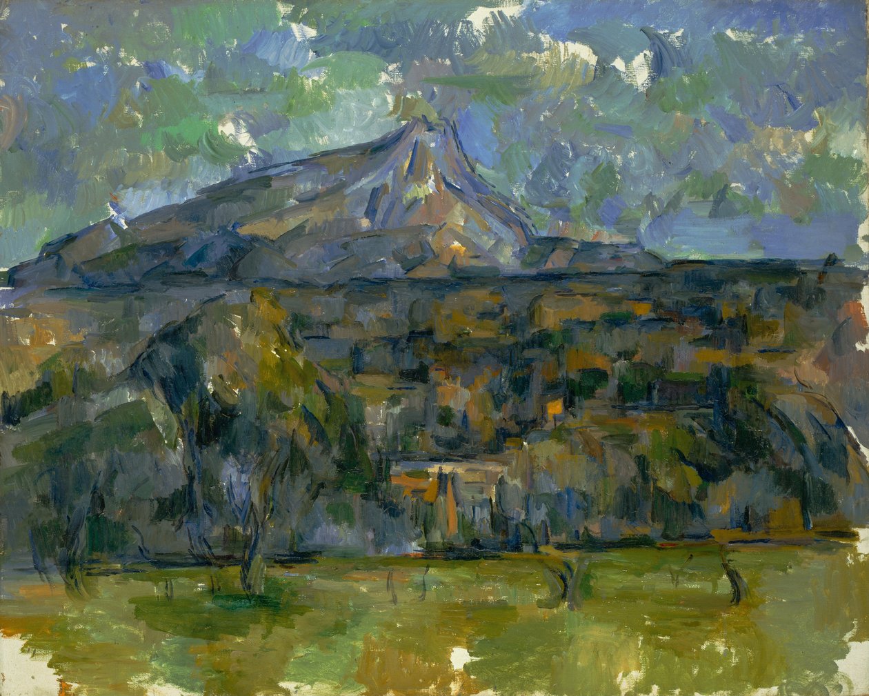 Mont Sainte-Victoire av Paul Cézanne
