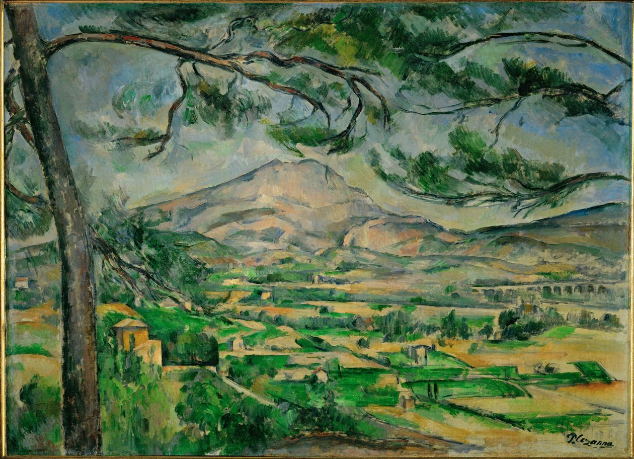 Mont Sainte-Victoire av Paul Cézanne