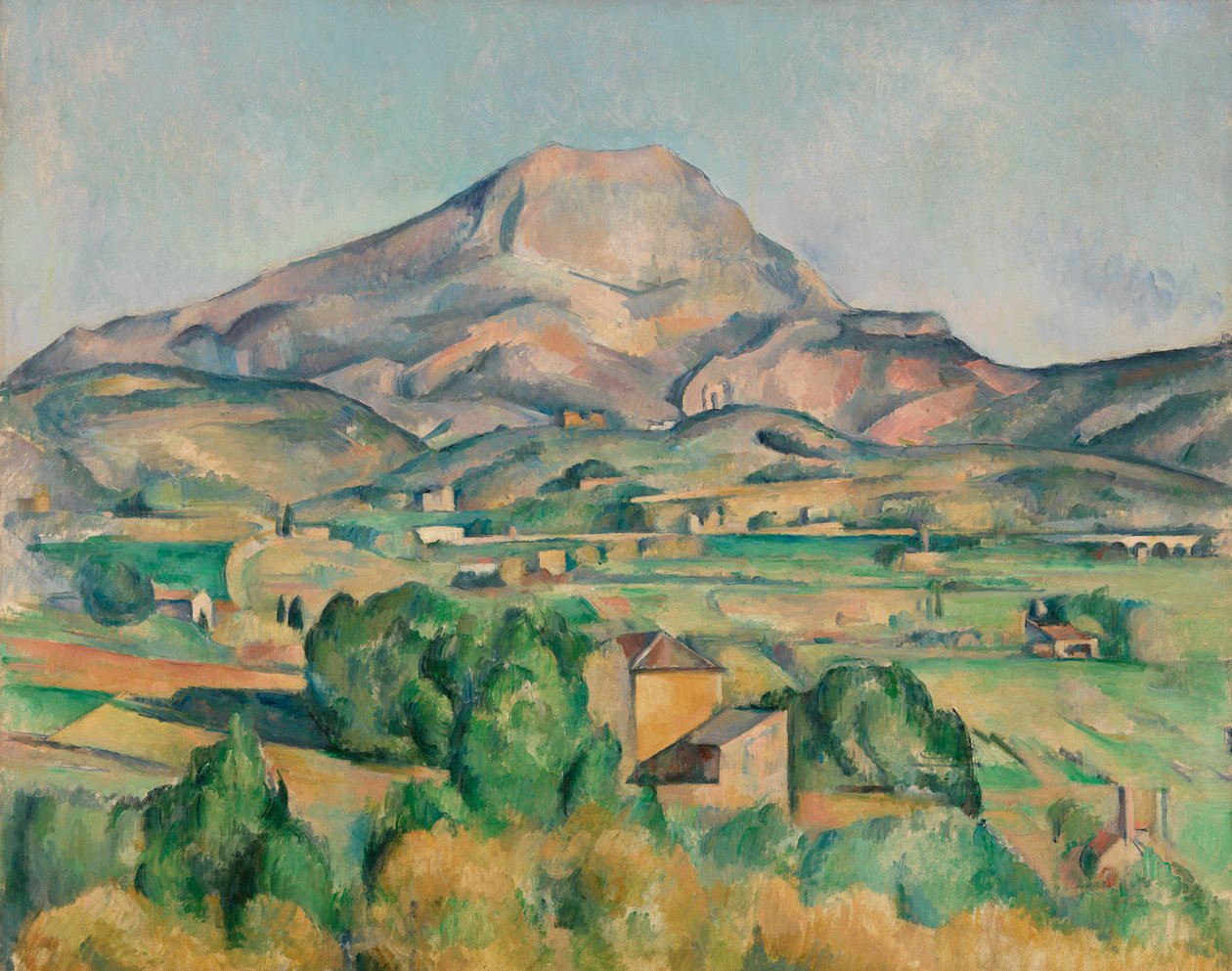 Mount Sainte-Victoire, 1892-95 av Paul Cézanne