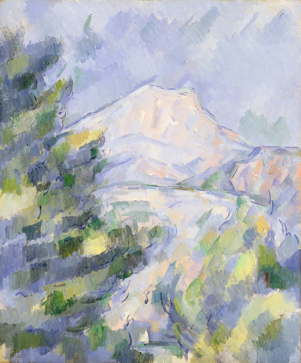 Mount Sainte-Victoire, ca. 1904-06 av Paul Cézanne