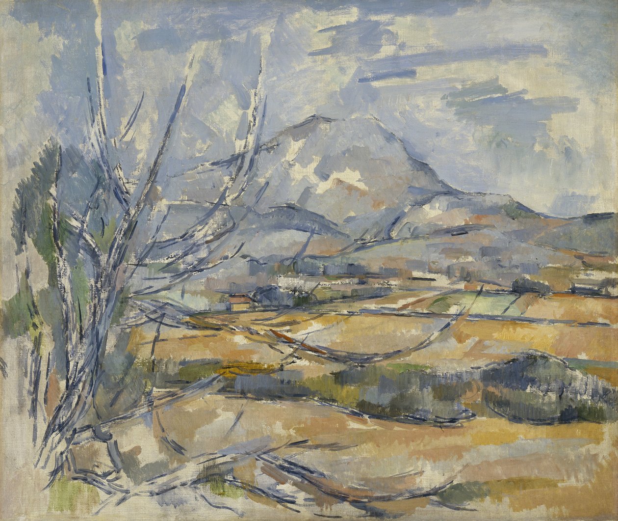 Sainte-Victoire-fjellet av Paul Cézanne