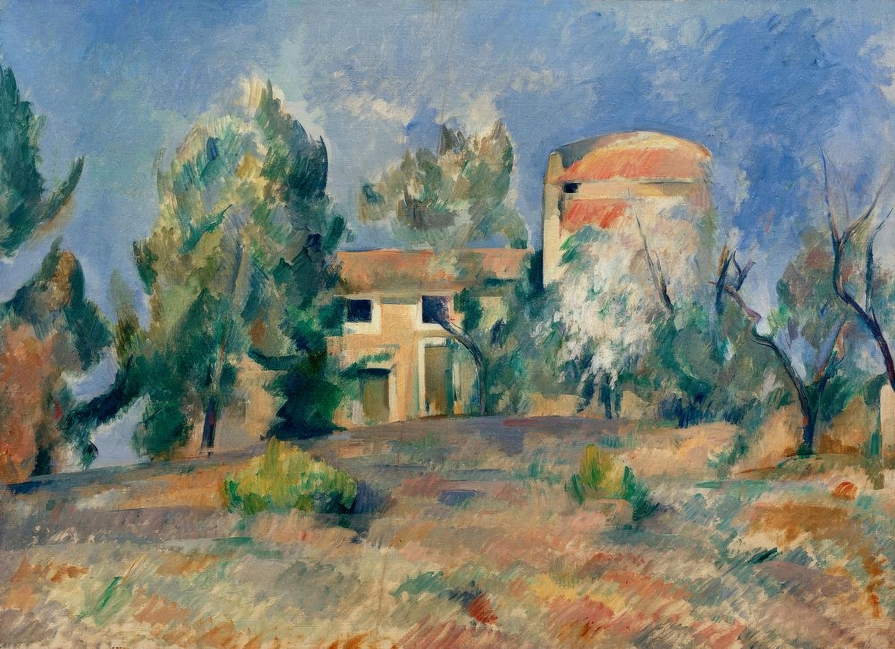Bellevue dueslag av Paul Cézanne
