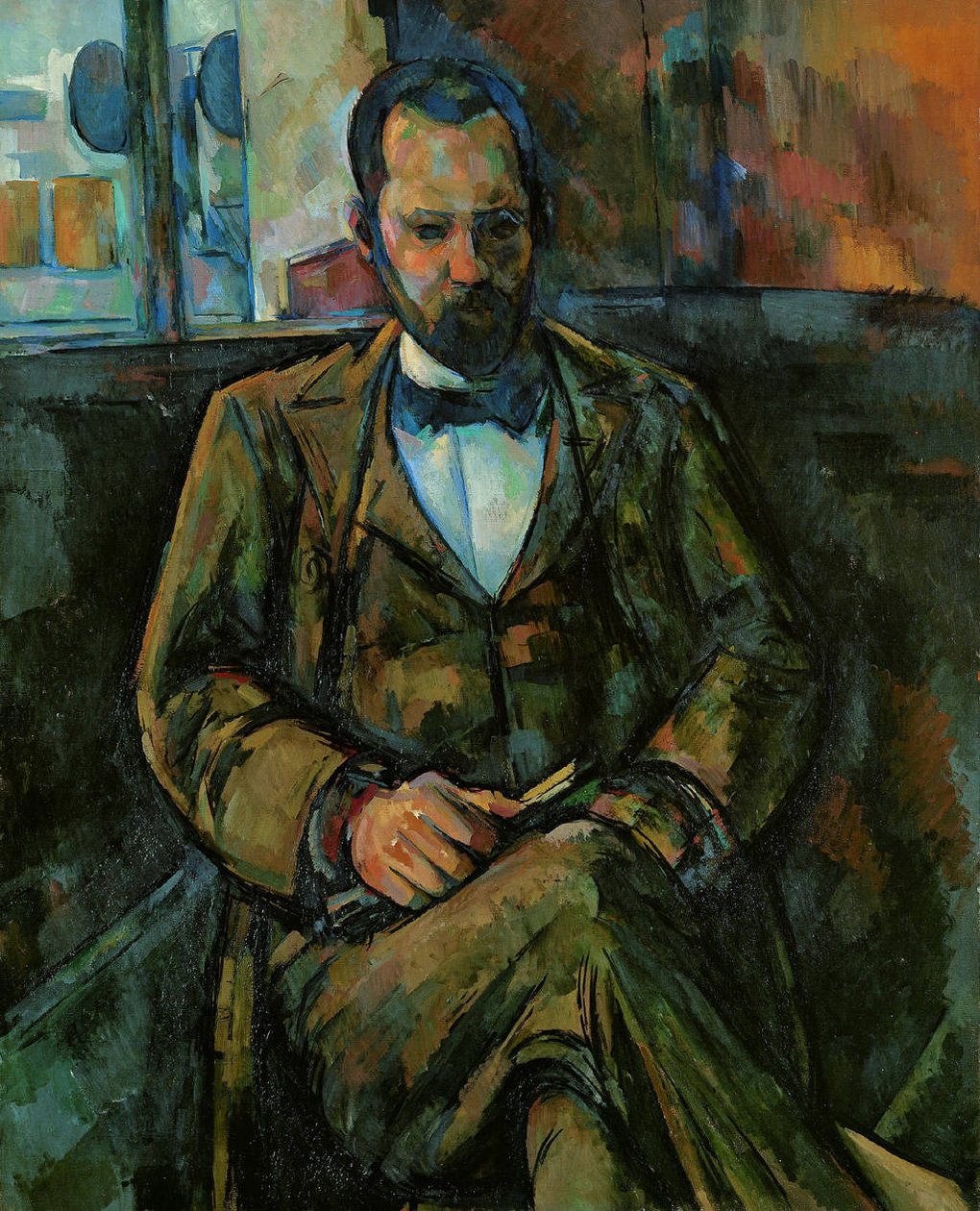 Portrett av Ambroise Vollard av Paul Cézanne
