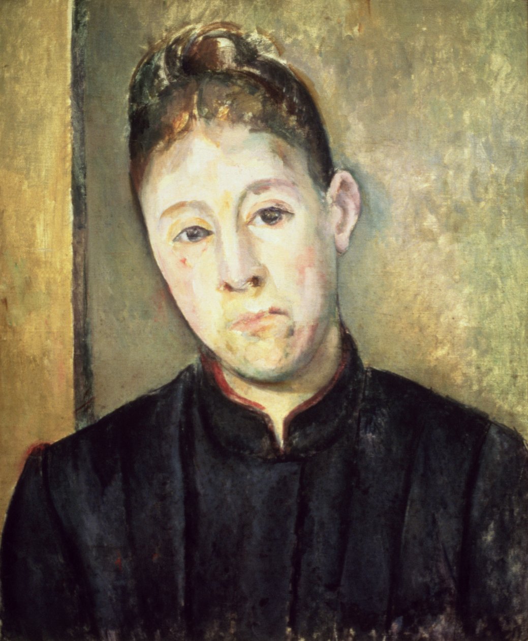 Portrett av Madame Cezanne, 1885 av Paul Cézanne