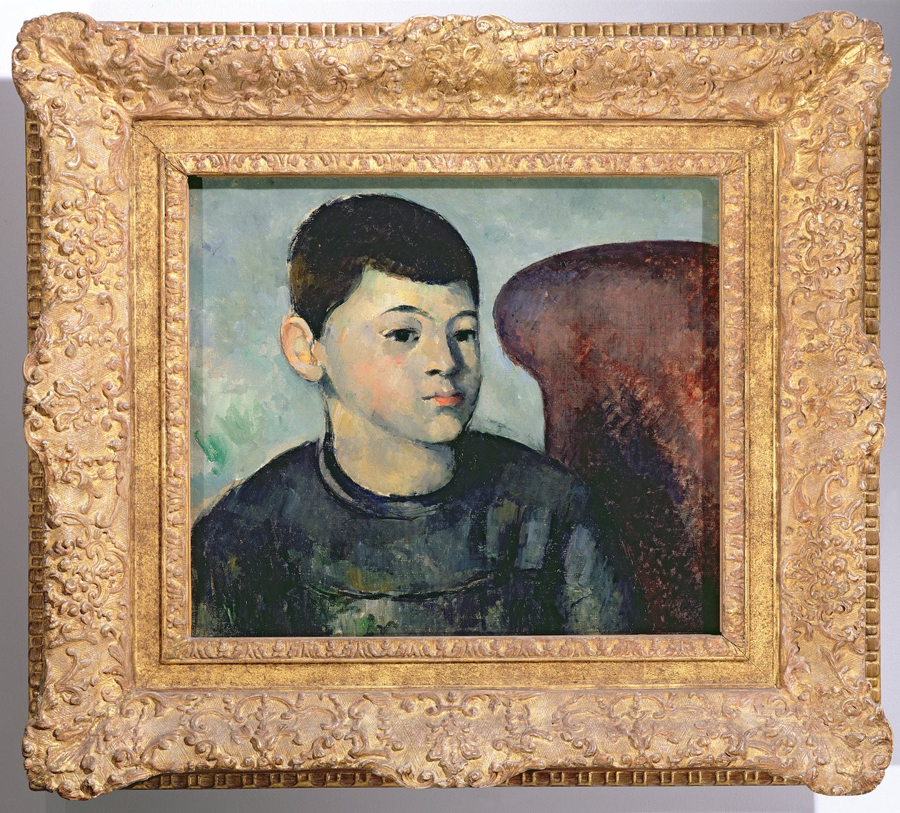 Portrett av kunstnerens sønn, 1881-82 (se også 394902) av Paul Cézanne