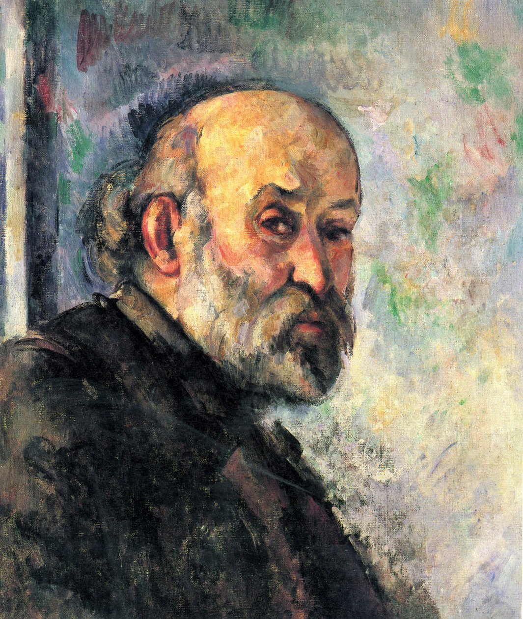 Selvportrett av Paul Cézanne