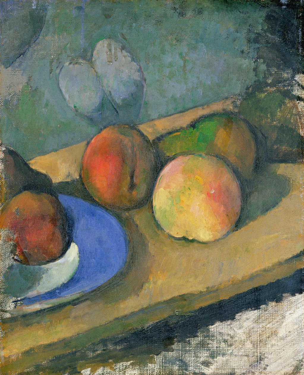 Den blå platen, 1879-82 av Paul Cézanne