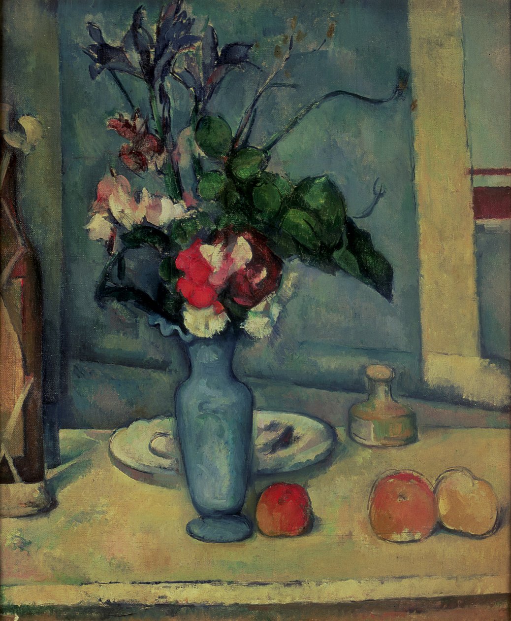 Den blå vasen, 1889-90 av Paul Cézanne