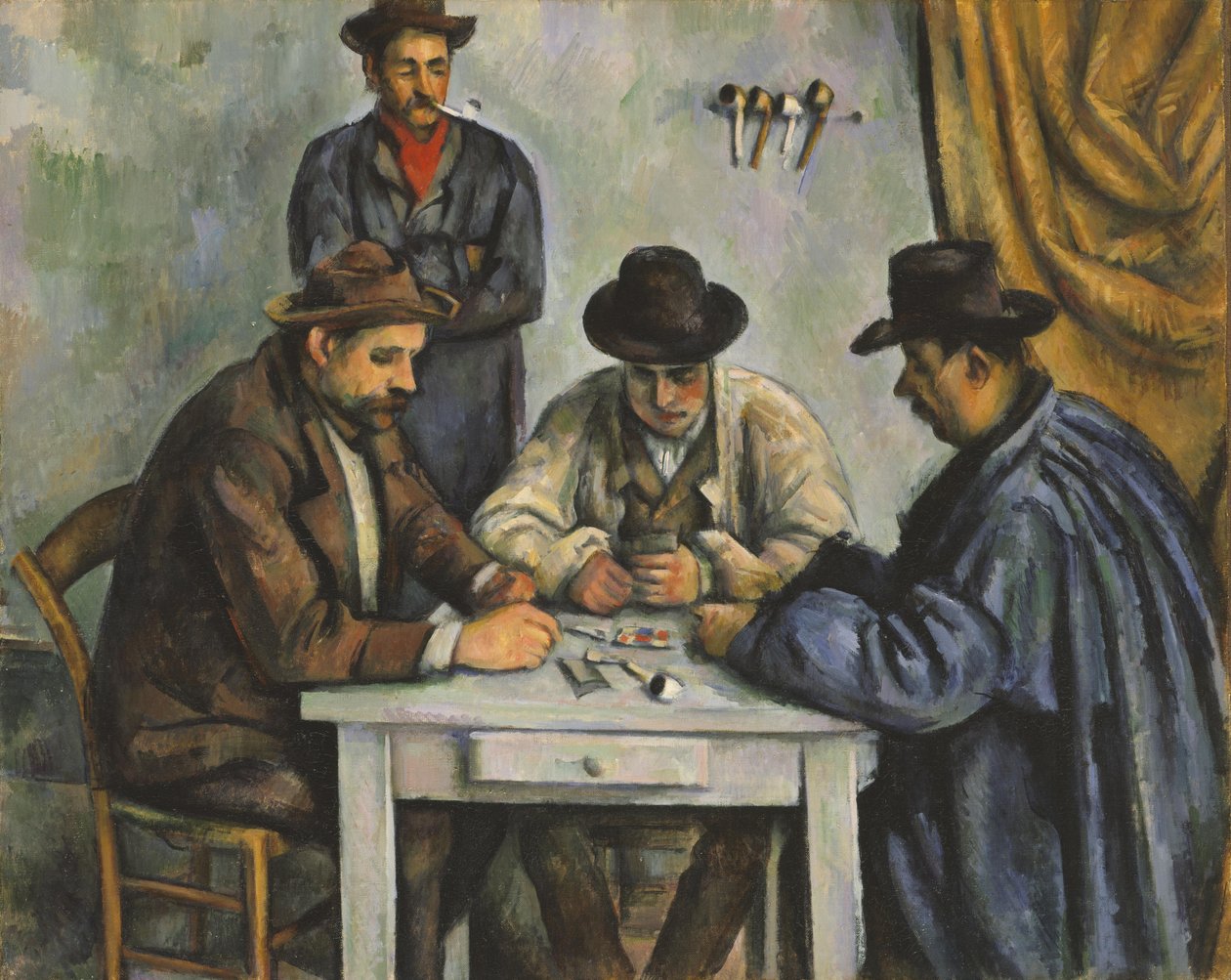 Kortspillerne av Paul Cézanne