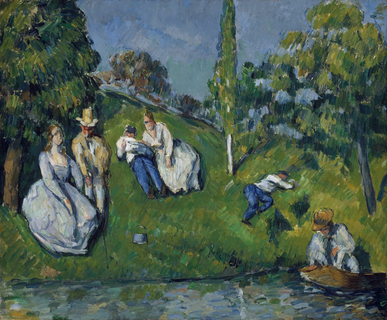 Dammen av Paul Cézanne