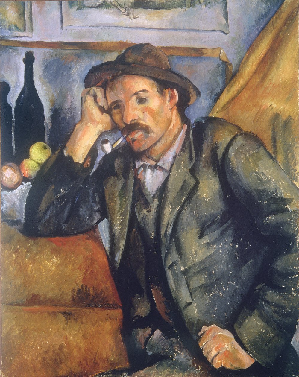 The Smoker, 1895 av Paul Cézanne