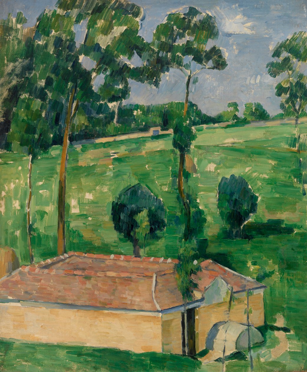 Vårhuset av Paul Cézanne