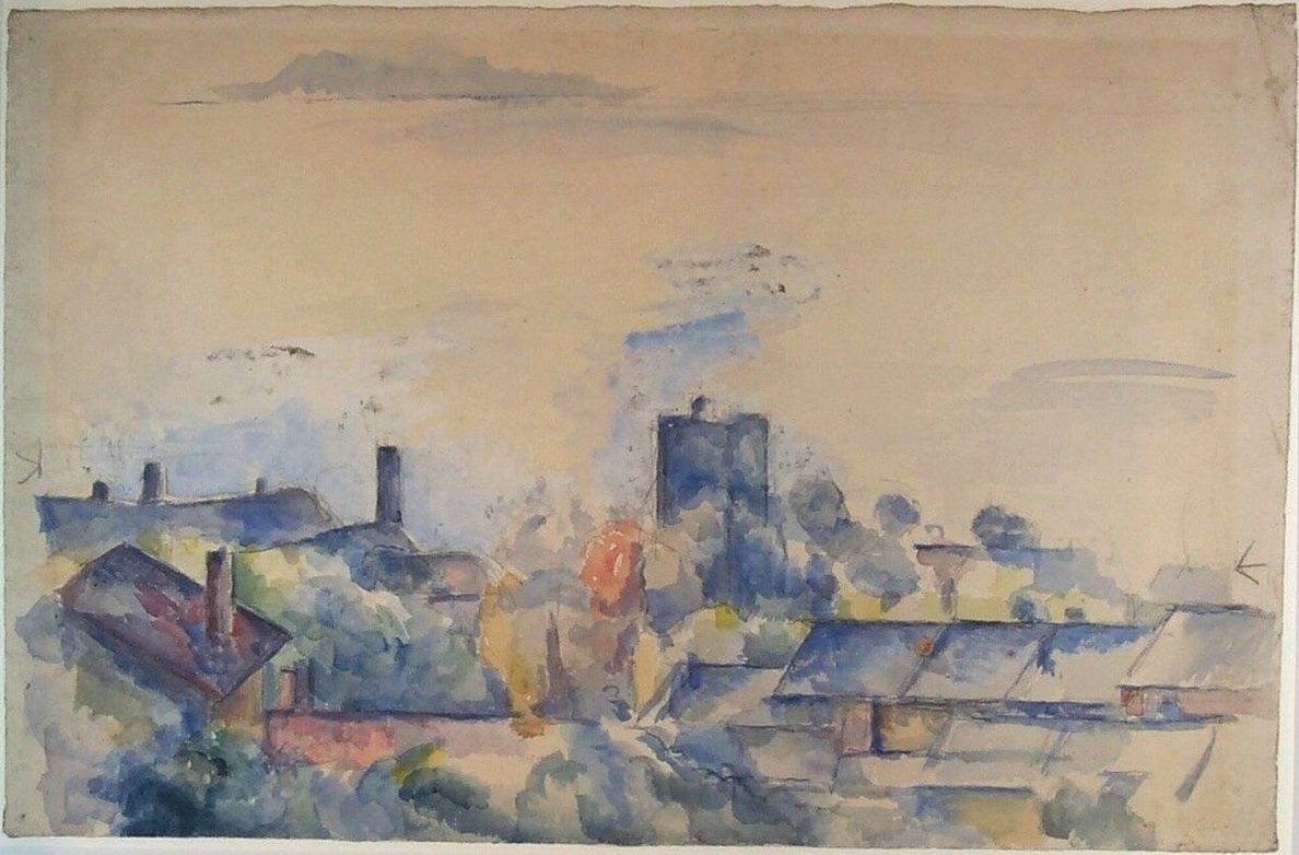 Utsikt over LEstaque og Marseille -bukten av Paul Cézanne