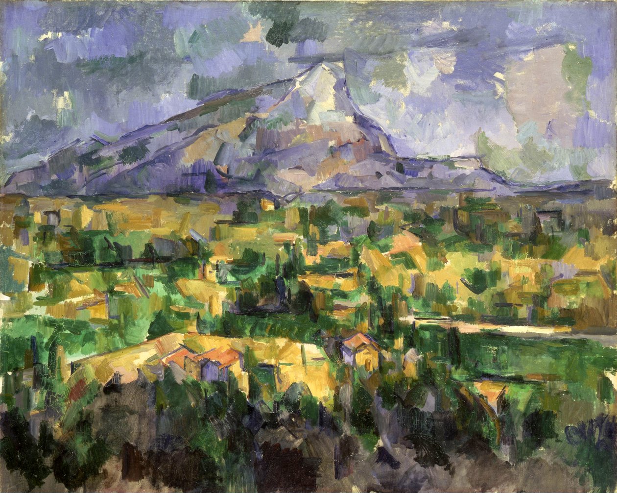 Mont Sainte-Victoire av Paul Cézanne