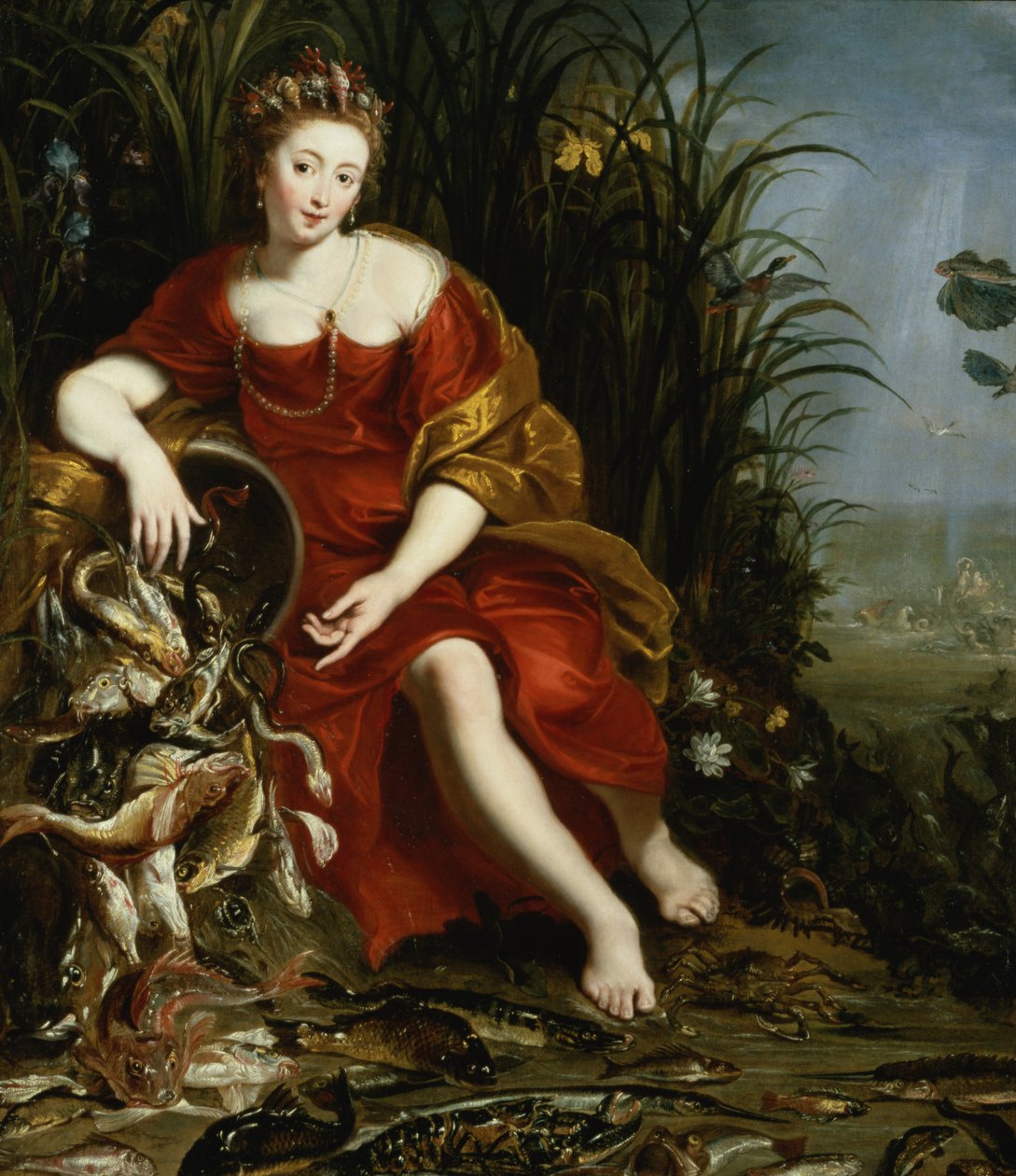 Allegory of Water (par 82416) av Paul De Vos