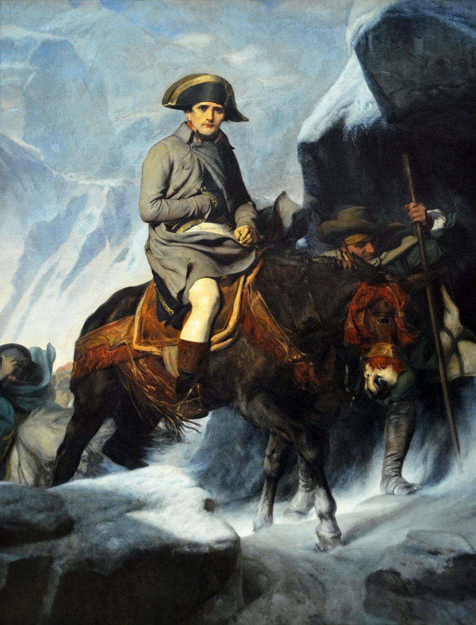 Bonaparte krysser Alpene av Paul Delaroche