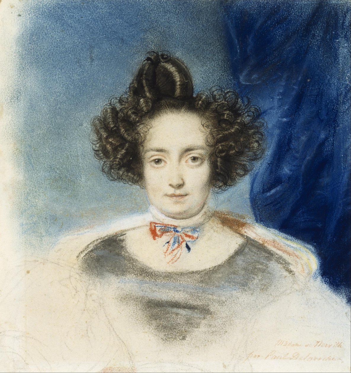 Portrett av fru De Therville av Paul Delaroche