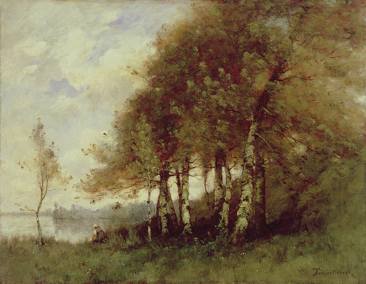 Landskap av Paul Desire Trouillebert