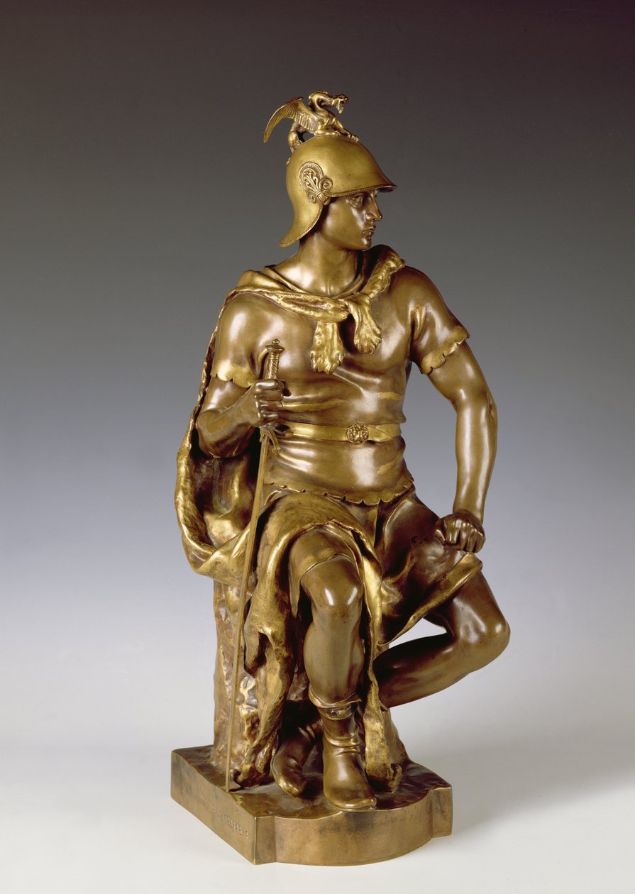 Militært mot, 1876 (bronse) av Paul Dubois