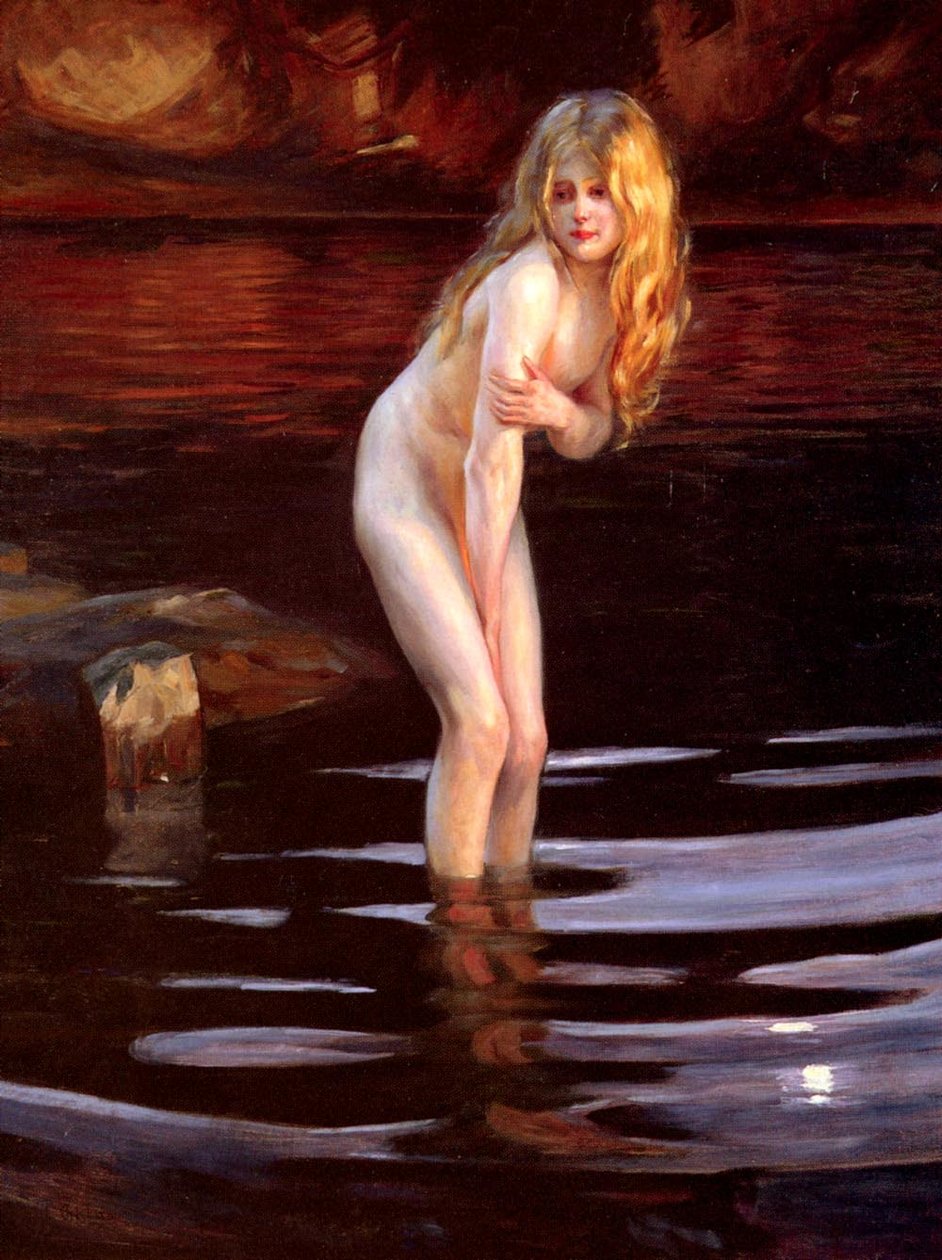 La Baigneusen av Paul Emile Chabas