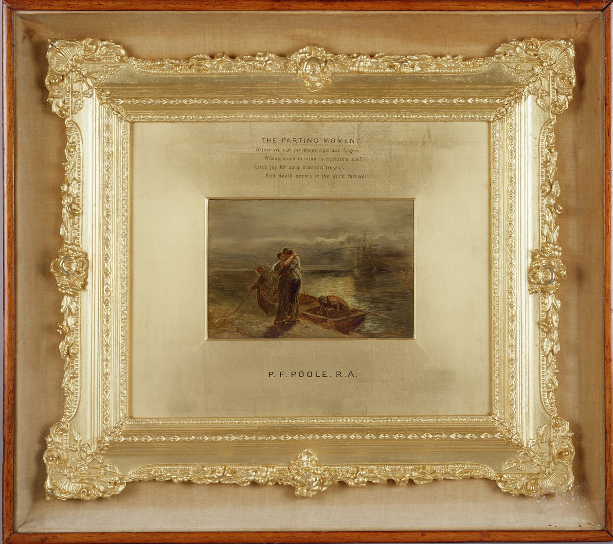 Avskjedsøyeblikket, 1856 av Paul Falconer Poole