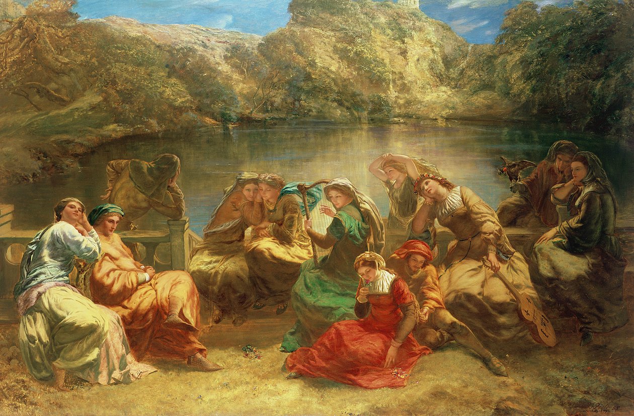 Den syvende dag av Decameron av Paul Falconer Poole