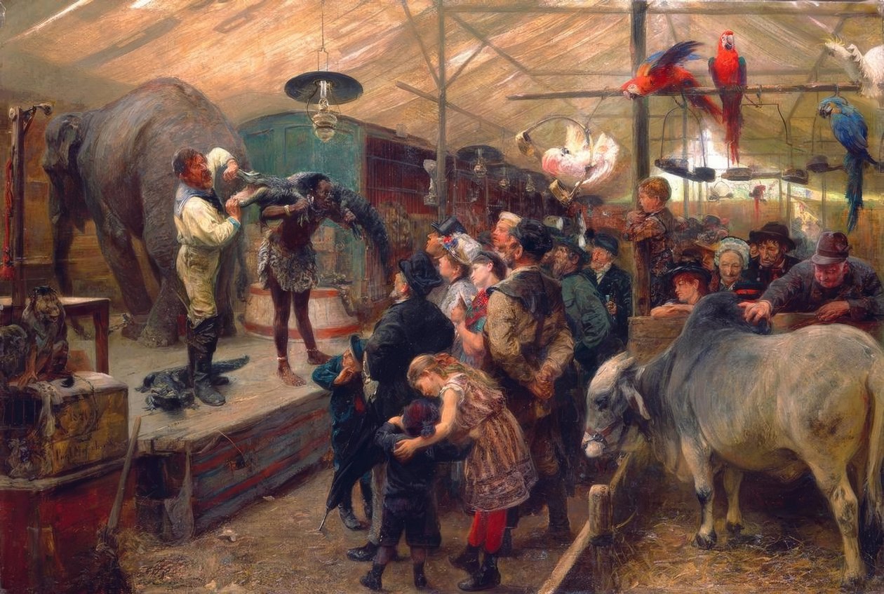 I dyrehytta av Paul Friedrich Meyerheim