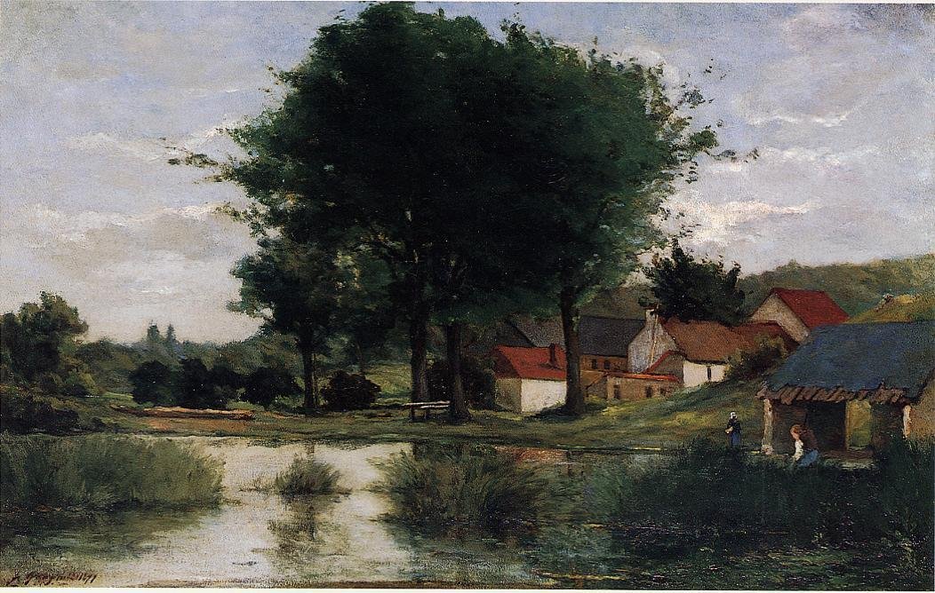 Høstlandskap av Paul Gauguin