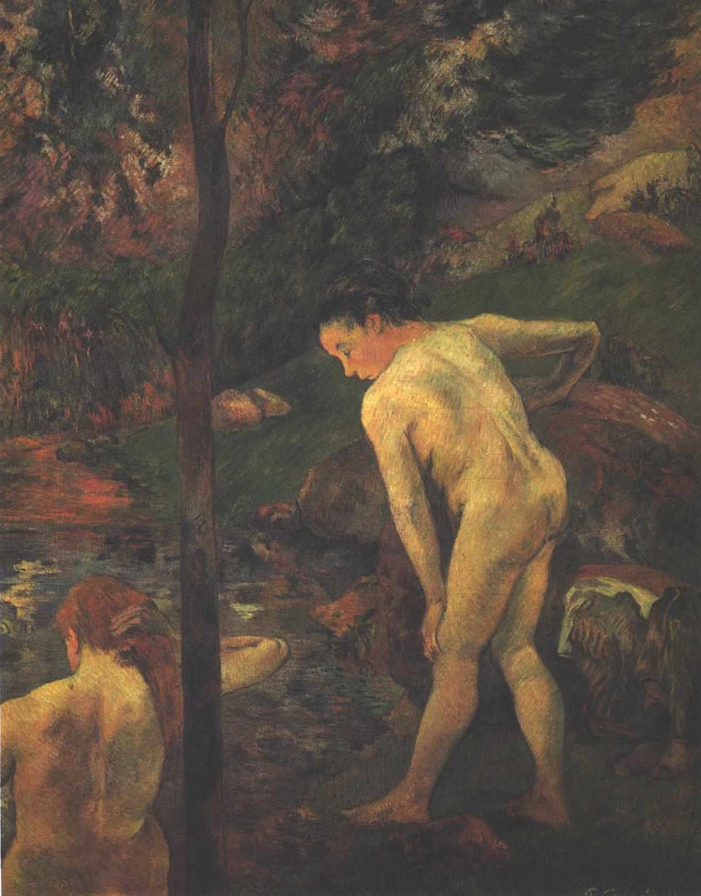 Bading av Paul Gauguin