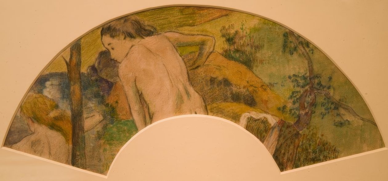 Bading III av Paul Gauguin