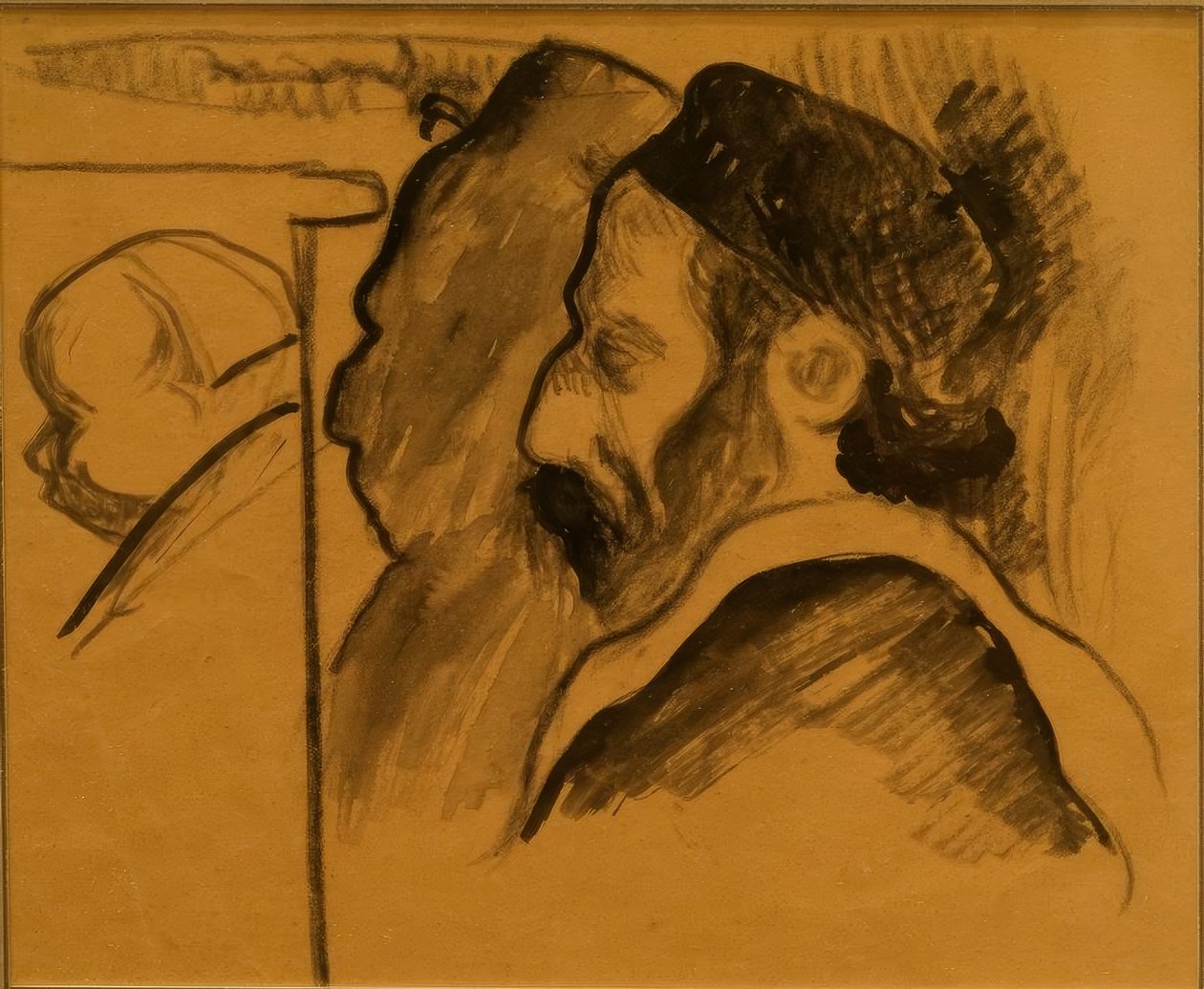 Portrett av Meyer de Haan av Paul Gauguin