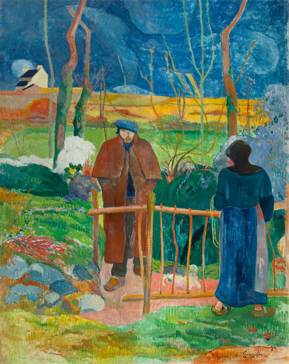 Hei, Monsieur Gauguin, 1889 av Paul Gauguin