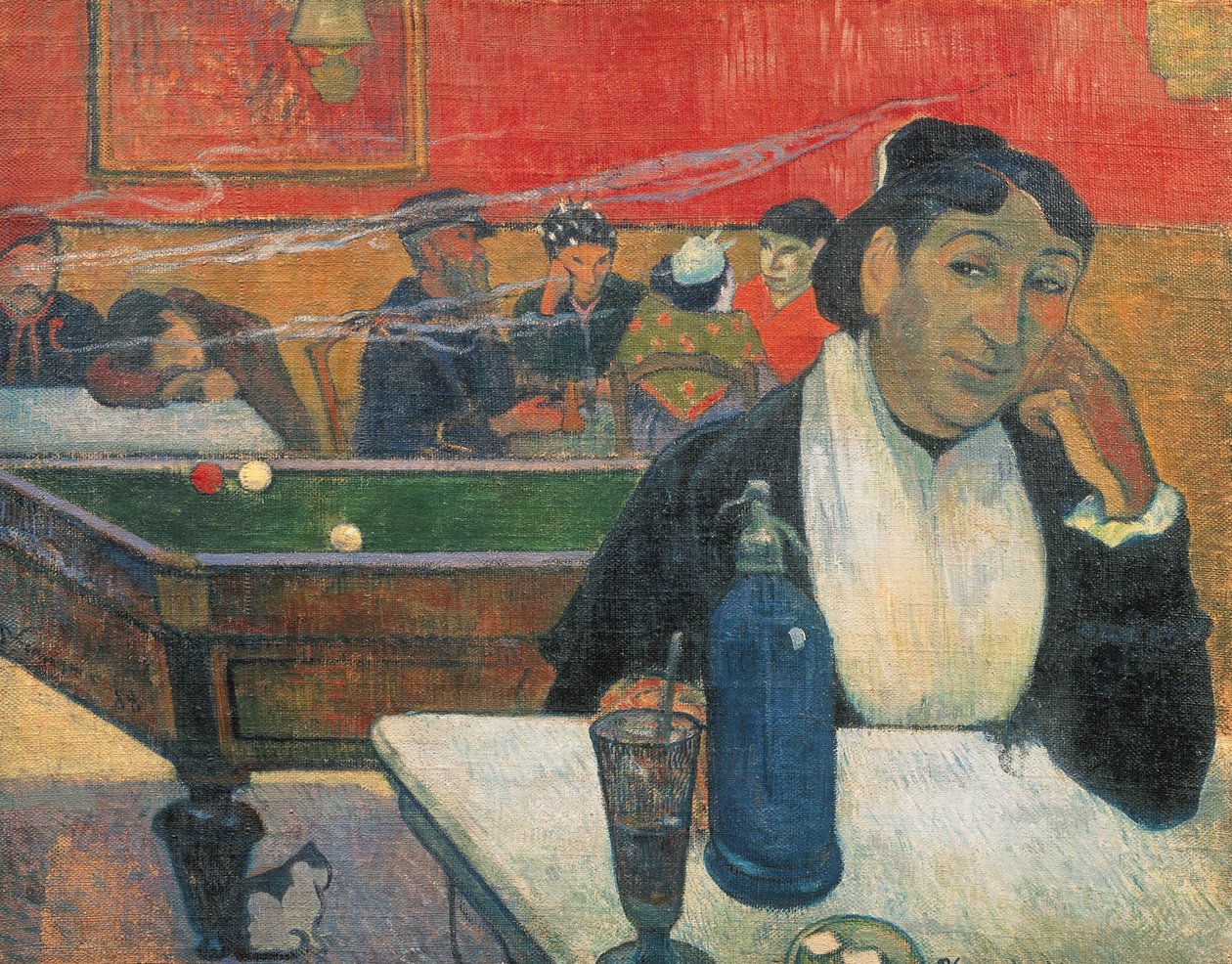 Kafe i Arles, 1888 av Paul Gauguin