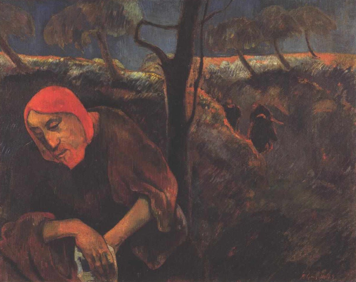 Kristus på Oljeberget av Paul Gauguin