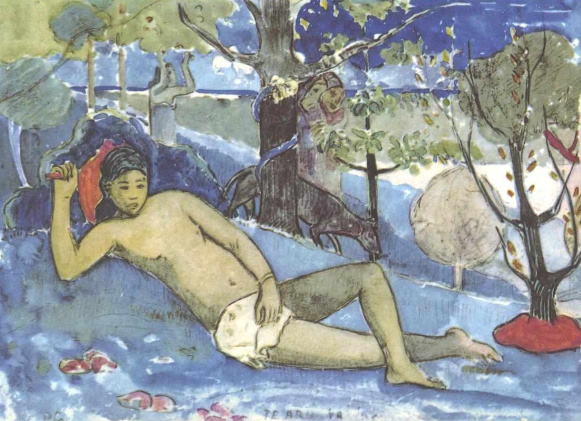 Dronningen av skjønnhet av Paul Gauguin