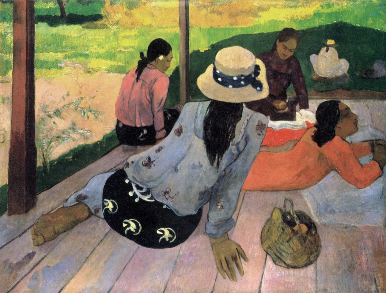 Middagshvilen av Paul Gauguin