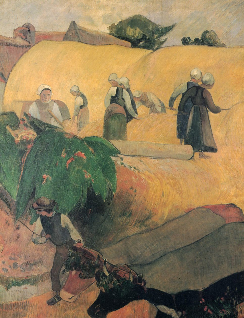 Høst i Bretagne av Paul Gauguin
