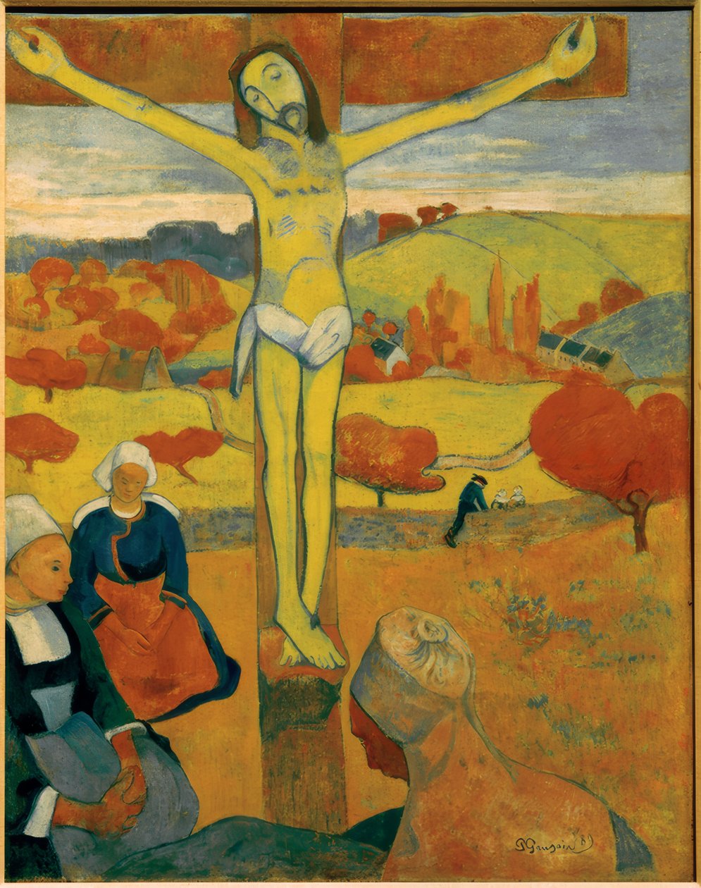 Korsfestet Kristus eller Den gule Kristus av Paul Gauguin