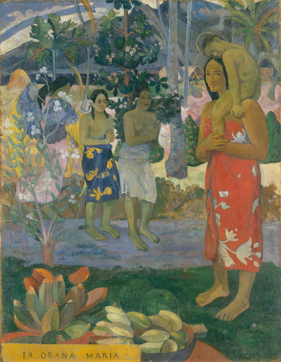 Til Orana Maria av Paul Gauguin