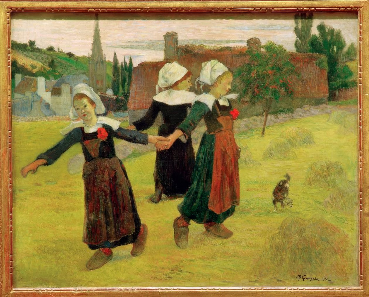 La Ronde des Petits Bretonnes av Paul Gauguin