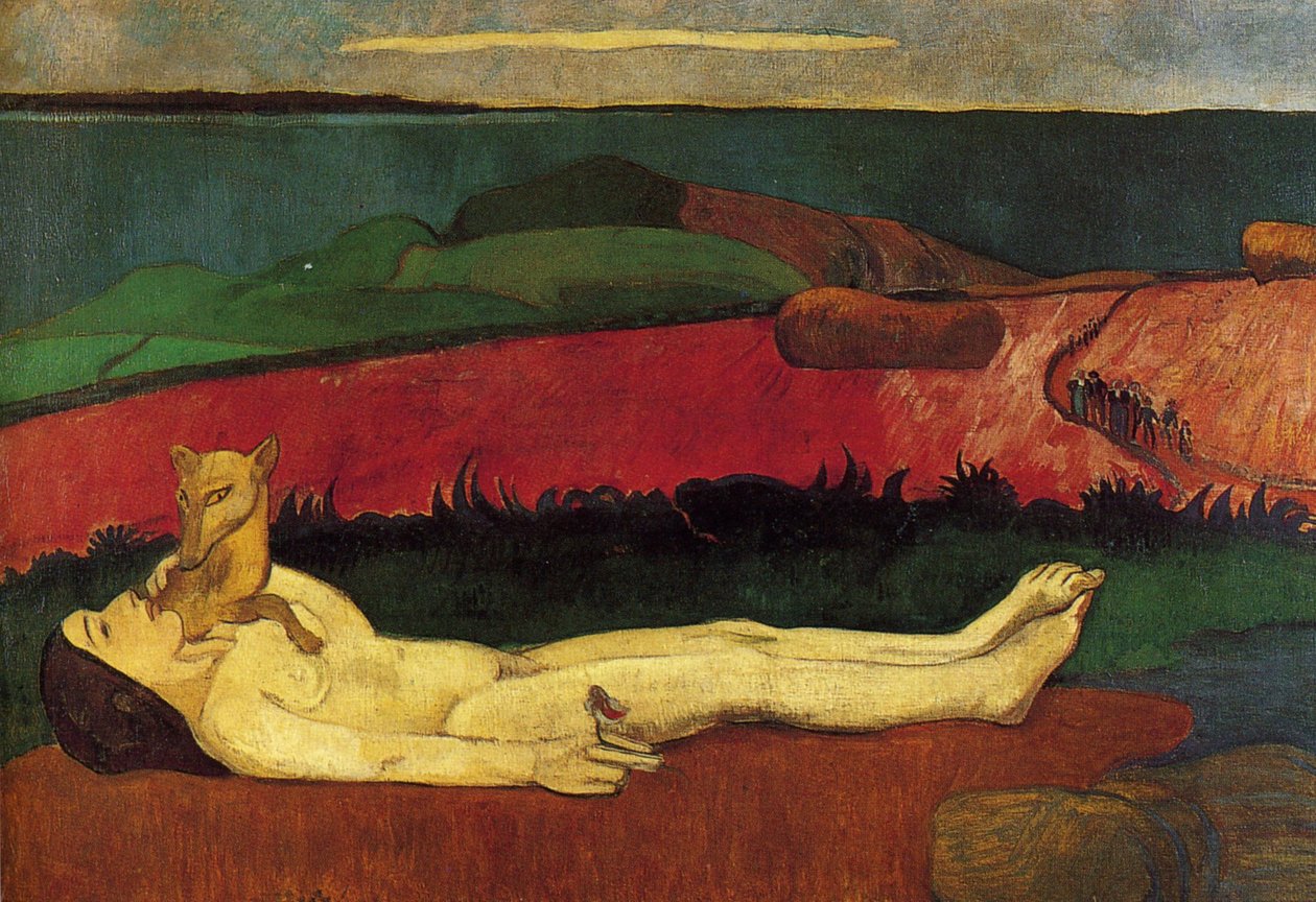 Tapet av jomfruelighet av Paul Gauguin