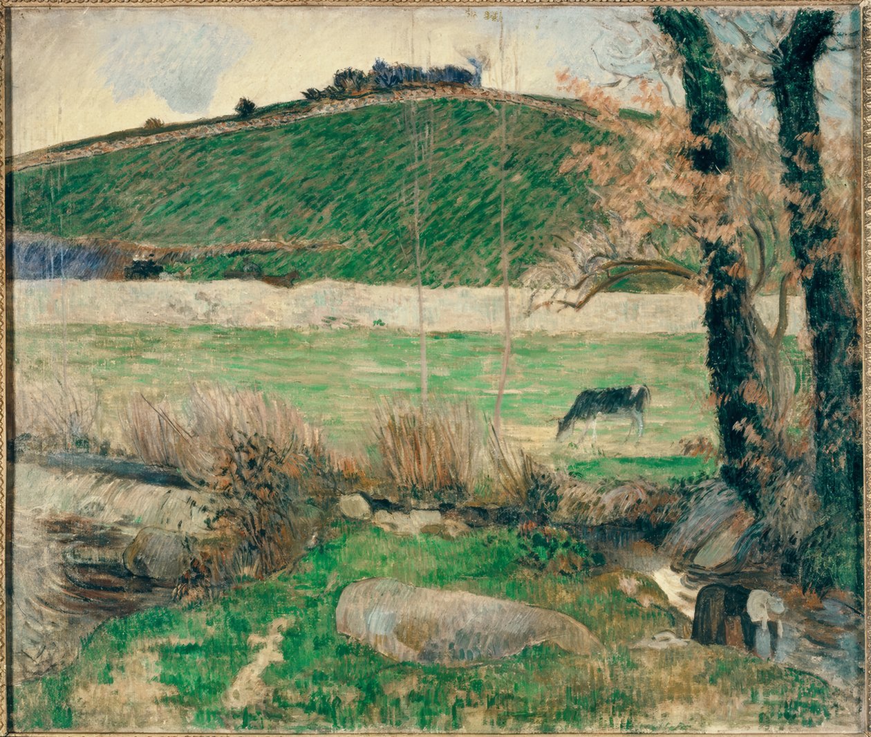 Den lille bekken, Pont-Aven av Paul Gauguin